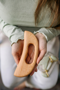 Wood Gua Sha Body Tool – Anti-Cellulite Muscle Scraper